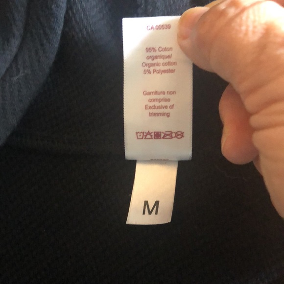 Mondor Black tunic style hoodie top - Picture 5 of 13